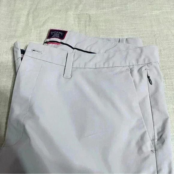 Untuckit Pants Straight Fit Men Sz 38 x 32 Gray - Picture 3 of 10